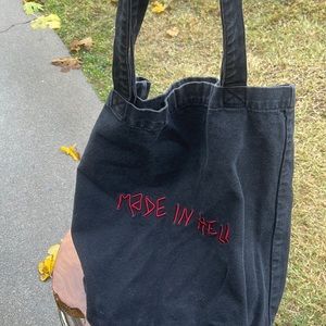 Voight by Valentina MADE IN HELL tote